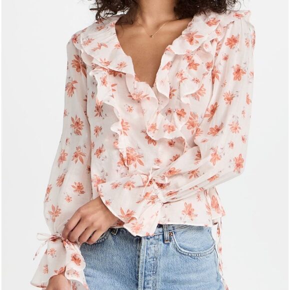 Free People
Amanda Ruffle Top  - Picture 1 of 7